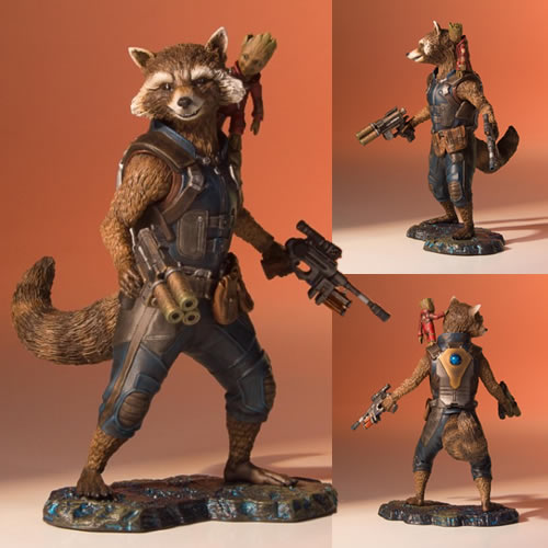 Marvel Statues - Guardians Of The Galaxy 2 - 1/8 Scale Rocket And Groot Collector's Gallery Statue