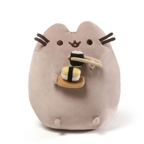 Pusheen Plush - Snackables - 9.5" Pusheen w/ Sushi