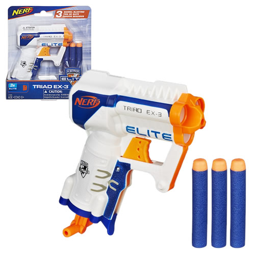 Nerf N-Strike Elite - Triad EX-3 Blaster - 2404