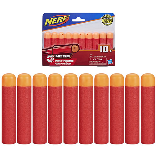 Nerf N-Strike Mega - 10 Dart Refill Pack Assortment - AS21