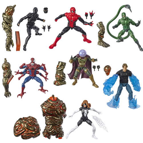 Marvel Legends 6" Figures - Spider-Man Build-A-Figure Molten Man Assortment - AS0H