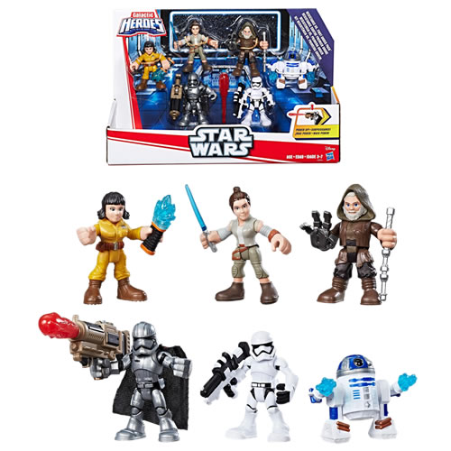 Playskool Galactic Heroes Figures - Star Wars - Resistance VS. First Order Pack - AS00