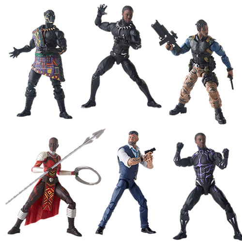 Marvel Legends 6" Figures - Black Panther Movie Assortment - AS01