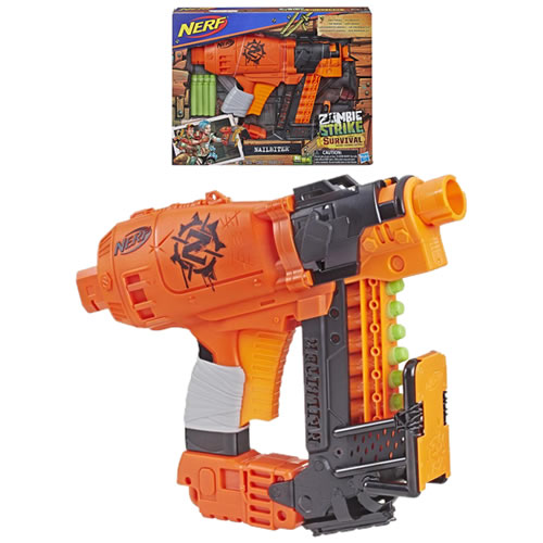 Nerf Zombie Strike - Survival System Nailbiter Blaster - AS00