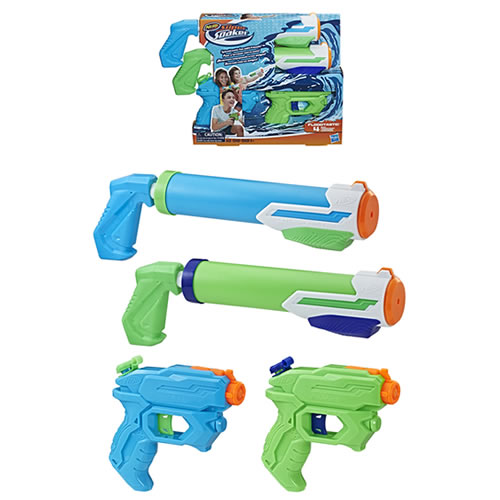 Nerf Super Soaker - Floodtastic 4-Pack - AS00