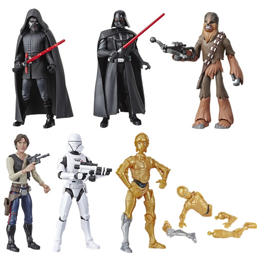 Star Wars Figures - 5" Galaxy Of Adventures - Ep IX TROS Assortment - AS04