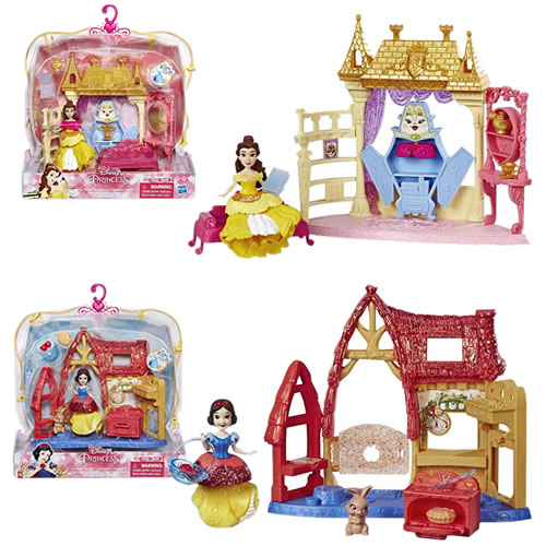 Disney Princesses Accessories - Royal Clips Mini Environments w/ Doll Asst - AS00