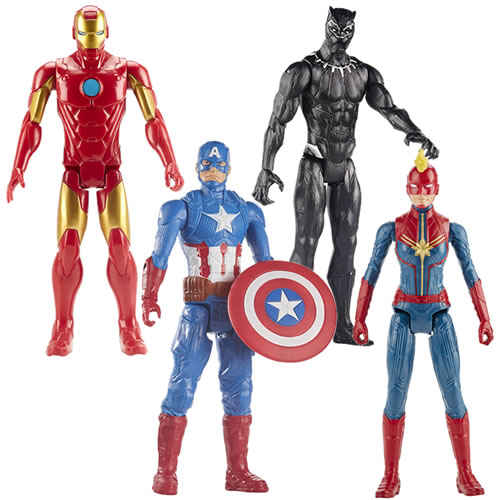 Marvel Avengers Figures - AVN 4 Endgame - 12" Titan Hero Series Figure Asst - AS64