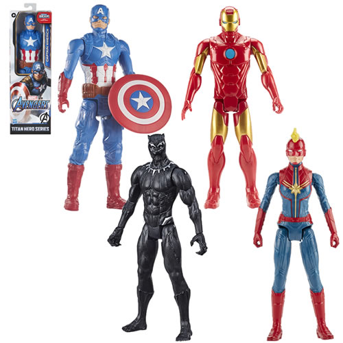 Marvel Avengers Figures - 12" Titan Hero Series Figure Asst - AS66