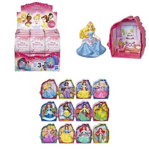 Disney Princesses Dolls - Surprise Blind Box S03 - 24pc Royal Celebration Display - AS01