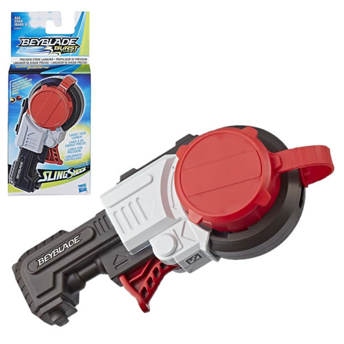 Beyblade Burst Turbo - Slingshock Precision Strike Right/Left Spin Launcher - AS00