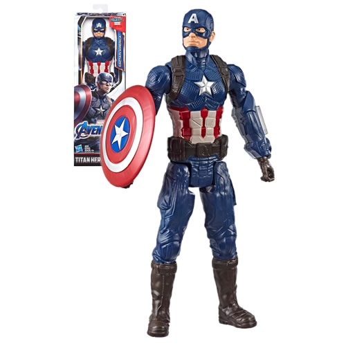 Marvel Avengers Figures - 12" Titan Hero Series Captain America - AC21