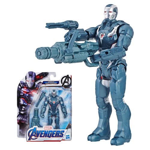 Marvel Avengers Figures - 6" Endgame Marvel's War Machine - AX00