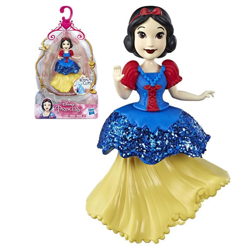 Disney Princesses Dolls - Small Doll Royal Clips Snow White - AX01