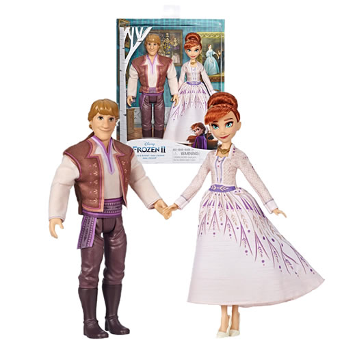 Frozen 2 Dolls - Fashion Anna And Kristoff 2-Pack - AS00