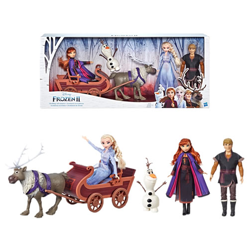 Frozen 2 Dolls - Sledding Adventures Pack - AS00