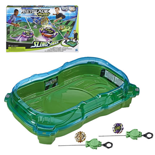 Beyblade Burst Turbo - Slingshock Cross Collision Battle Set - AS00