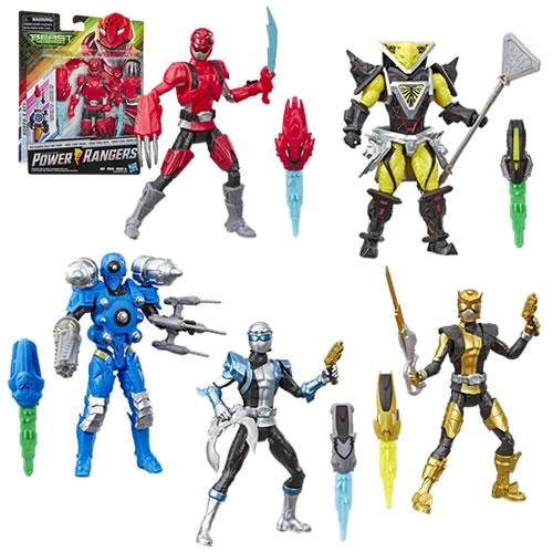 Power Rangers Figures - Beast Morphers - 6" Figure Assortment - AS02