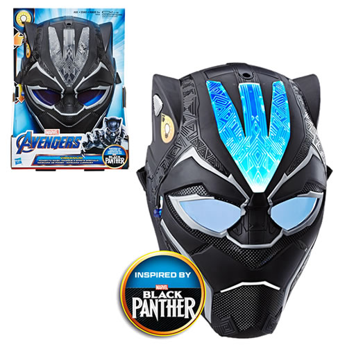 Marvel Avengers Roleplay - Black Panther Vibranium Power FX Mask - AS00