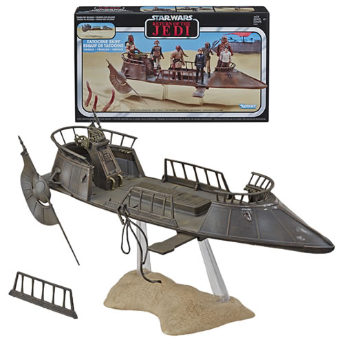 Star Wars Vehicles - Ep VI Return of the Jedi - 3.75" Vintage Collection Jabba's Tatooine Skiff - AS00