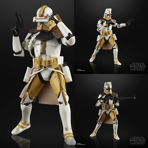 Star Wars Figures - SW Clone Wars - 6" Black Series Clone Commander Bly - AX00