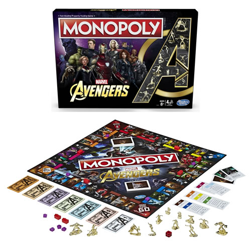 Boardgames - Monopoly - Marvel Avengers - 0000