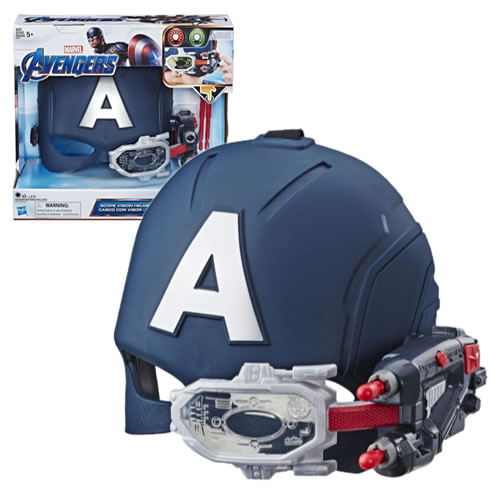 Marvel Avengers Roleplay - Captain America Scope Vision Helmet - AS00