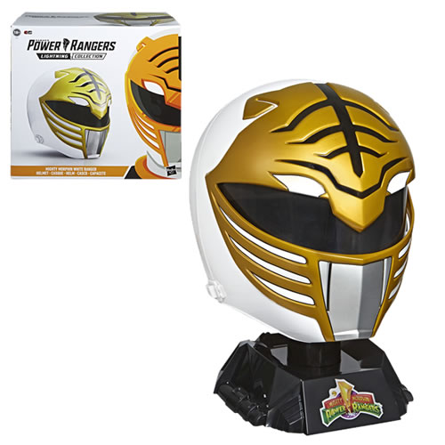 Power Rangers Lightning Collection Roleplay - Mighty Morphin White Ranger Helmet