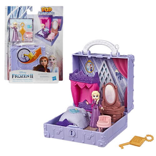 Frozen 2 Playsets - Pop Adventures Elsa Bedroom Playset - AX00