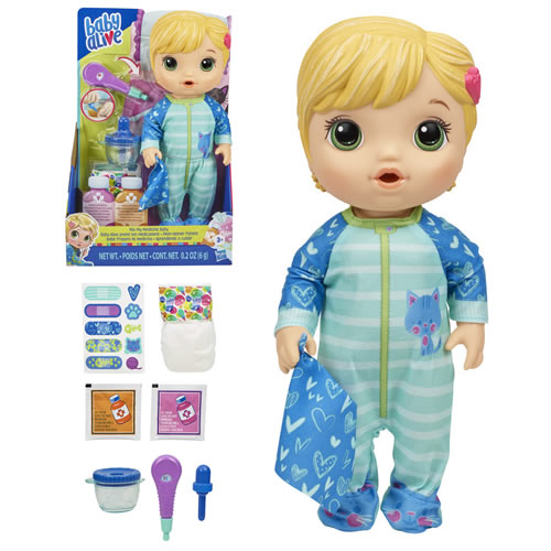 Baby Alive Dolls - Mix My Medicine Baby (Blonde) - 5X00