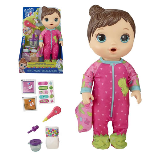 Baby Alive Dolls - Mix My Medicine Baby (Brunette) - 5X00