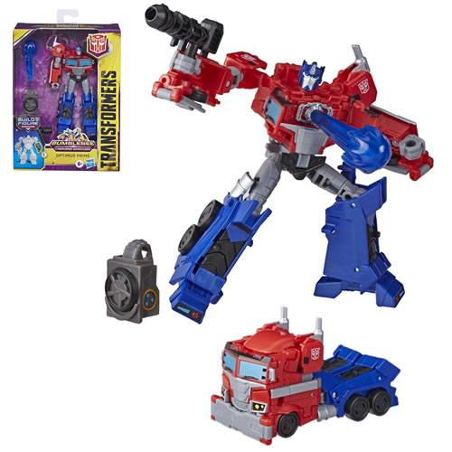 Transformers Cyberverse Figures - BCA - Deluxe Class Optimus Prime - AX00