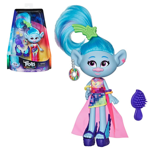 DreamWorks Trolls Dolls - World Tour - Glam Chenille Doll - 5X00