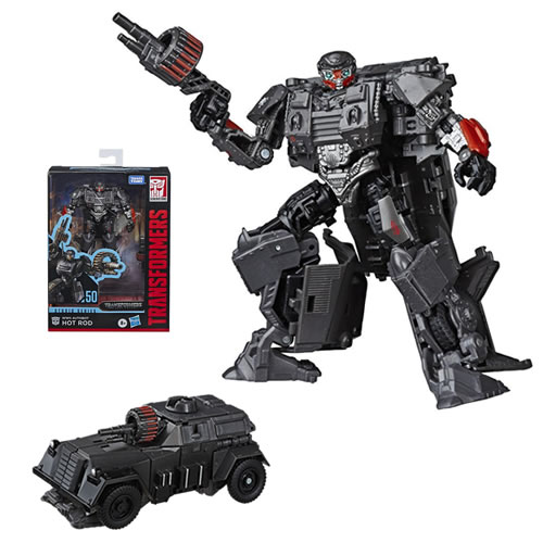 Transformers Generations Figures - Studio Series 50 Deluxe Class - WWII Autobot Hot Rod - AX00