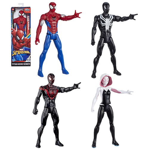 Spider-Man Figures - 12" Titan Hero Series Figure Asst - 5L00