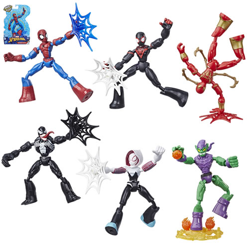 Spider-Man Figures - Bend And Flex Figure Asst - 5L01