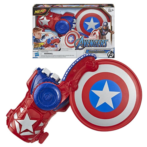 Avengers Roleplay - Nerf Power Moves - Captain America Shield Sling - AS00