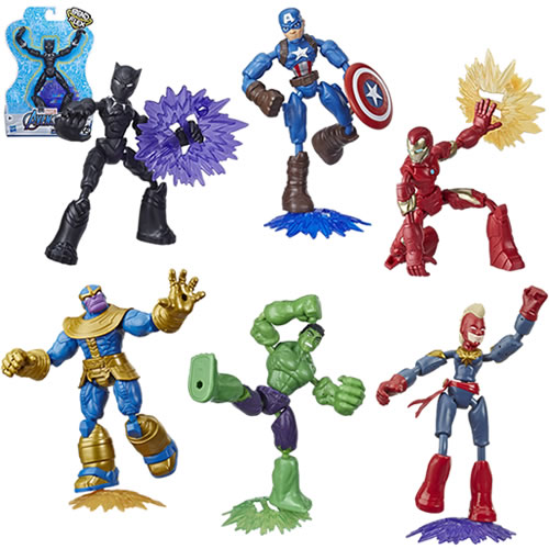 Avengers Figures - Bend And Flex Assortment - 5L01