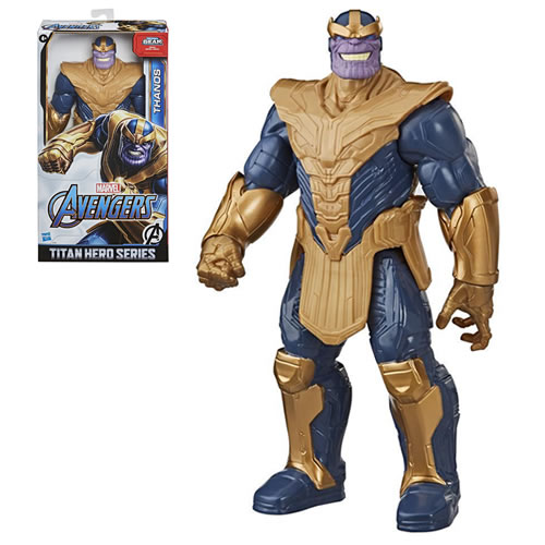 Avengers Figures - 12" Titan Hero Series - Blast Gear Deluxe Thanos - 5L00