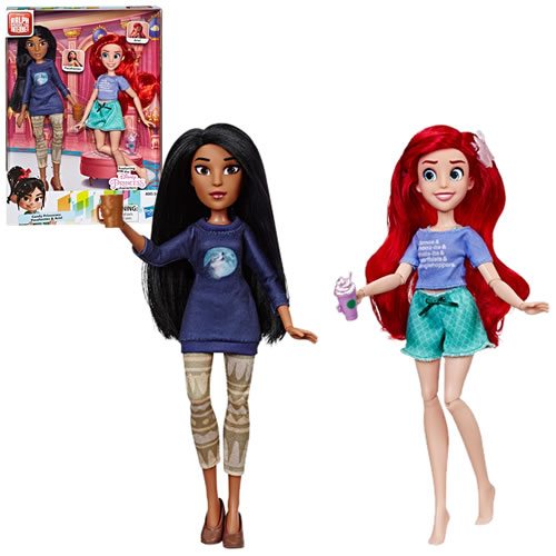 Disney Princesses Dolls - Ralph Breaks The Internet - Ariel And Pocahontas 2-Pack - U080