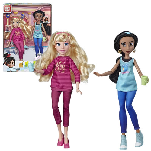 Disney Princesses Dolls - Ralph Breaks The Internet - Jasmine And Aurora 2-Pack - U080