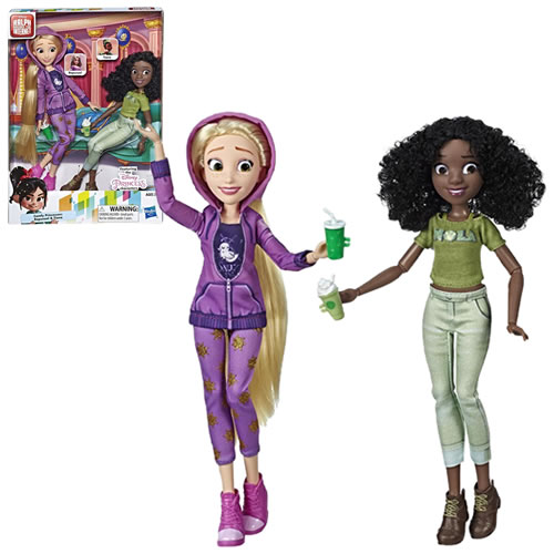 Disney Princesses Dolls - Ralph Breaks The Internet - Rapunzel And Tiana 2-Pack - U080