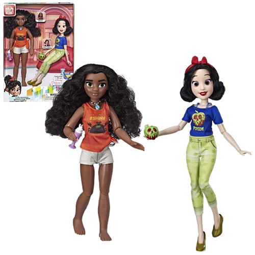 Disney Princesses Dolls - Ralph Breaks The Internet - Moana And Snow White 2-Pack - U080