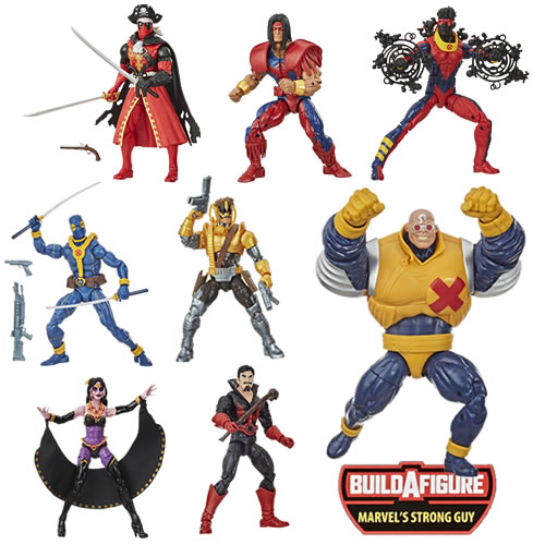 Marvel Legends 6" Figures - Build-A-Figure Strong Guy Assortment - 5L00