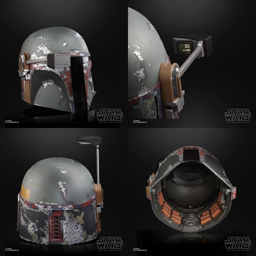 Star Wars The Black Series Roleplay - SW Ep V - Boba Fett Premium Electronic Helmet