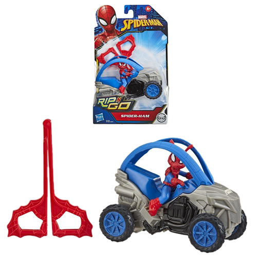 Spider-Man Vehicles - Rip N' Go Spider-Ham - 5X01