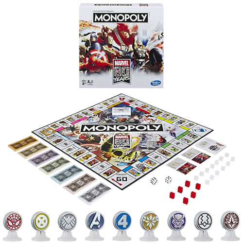 Boardgames - Monopoly - Marvel 80th Anniversary - 0000