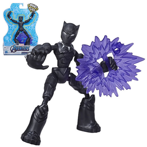 Avengers Figures - Bend And Flex Black Panther - 5X00