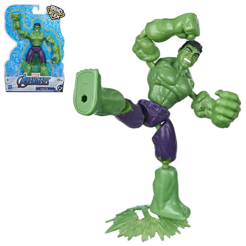 Avengers Figures - Bend And Flex Hulk - 5X00