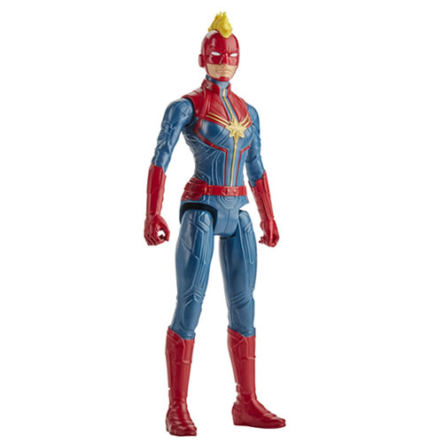 Avengers Figures - 12" Titan Hero Series - Blast Gear Captain Marvel - AX00